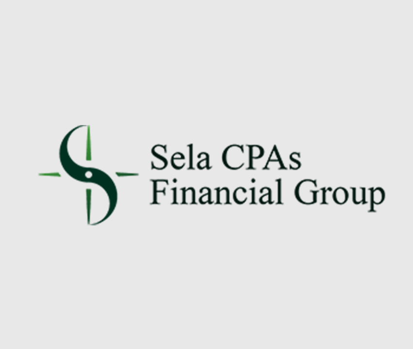 Sela CPAs Financial Group Logo - iHost.al - .AL Domain Registration, Web Hosting & Web Development