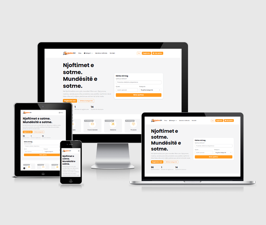 Njotimesot.com - iHost.al - .AL Domain Registration, Dedicated Servers, VPS Hosting, Web Hosting, Web & App Development